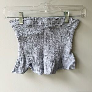 AEO gauzy cotton tube top